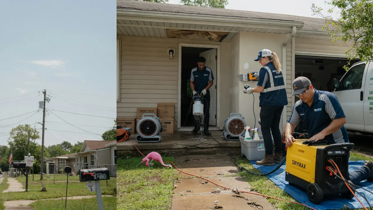 Storm Damage Water Removal in West Lafayette, OH near me